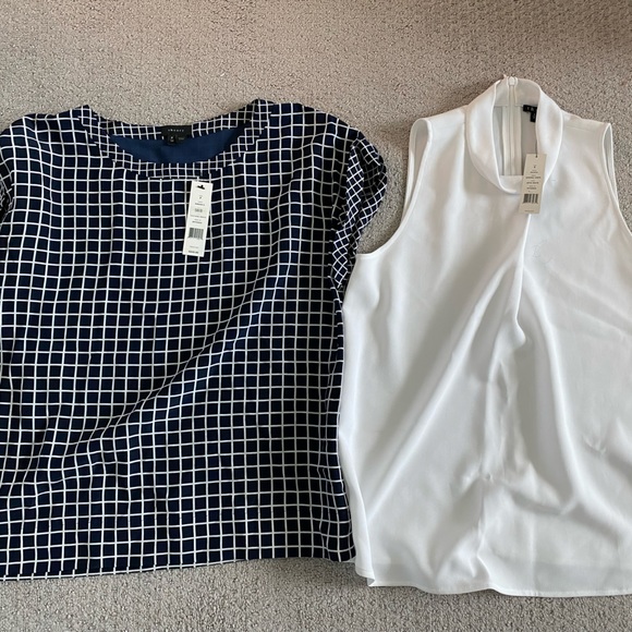 Theory Tops - NWT Theory blouse - bundle of 2 blouses (size P and S)